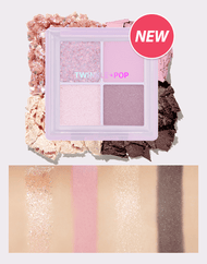 TWINKLE POP by CLIO Pearl Flex Glitter Eye Palette #05 HEY, BORA