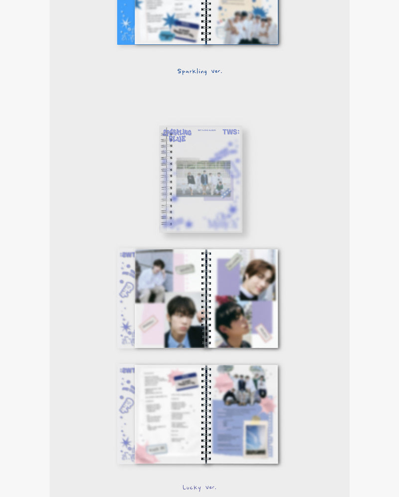 TWS - 1ST MINI ALBUM [Sparkling Blue] (2 Versions)