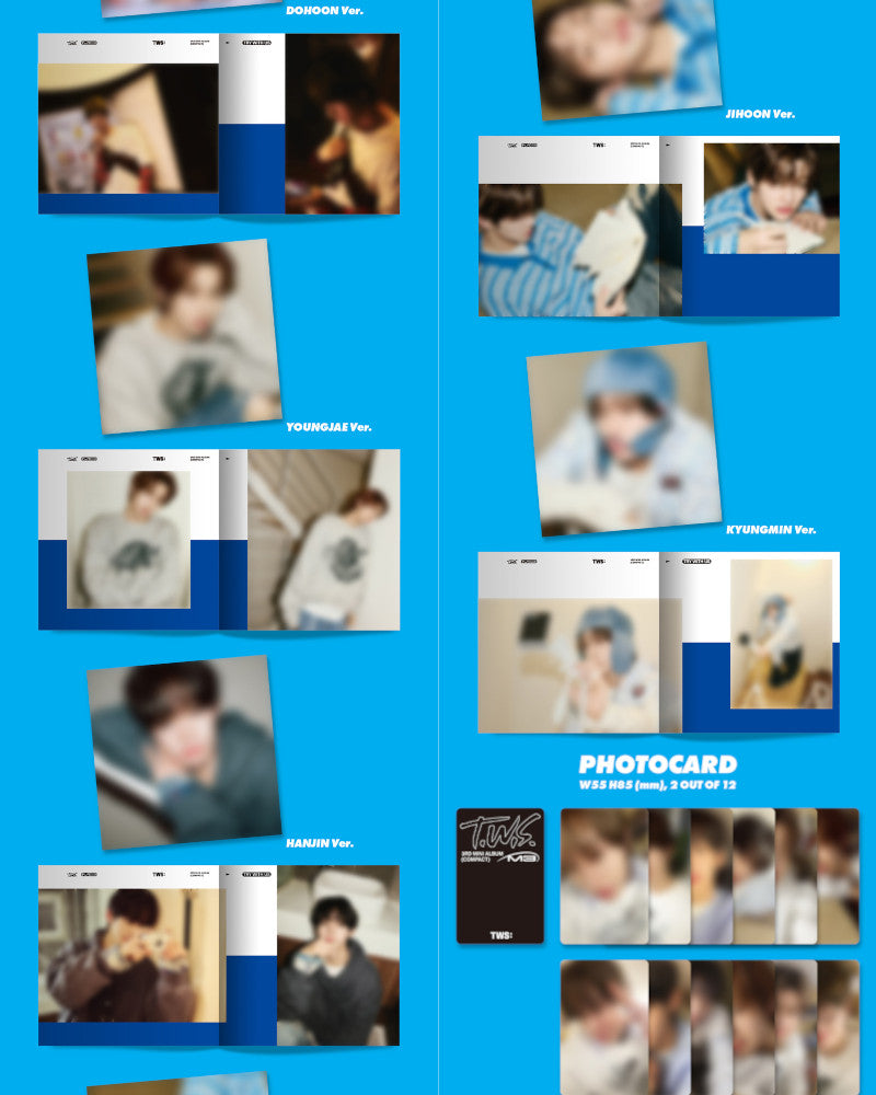 TWS - 3rd mini album ‘TRY WITH US’ (Compact Ver.) (7 Random Versions)
