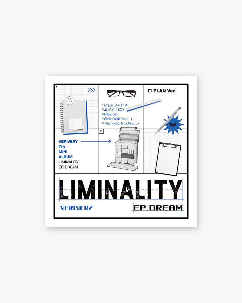 VERIVERY - LIMINALITY - EP.DREAM (7TH MINI ALBUM) (2 VERSIONS)