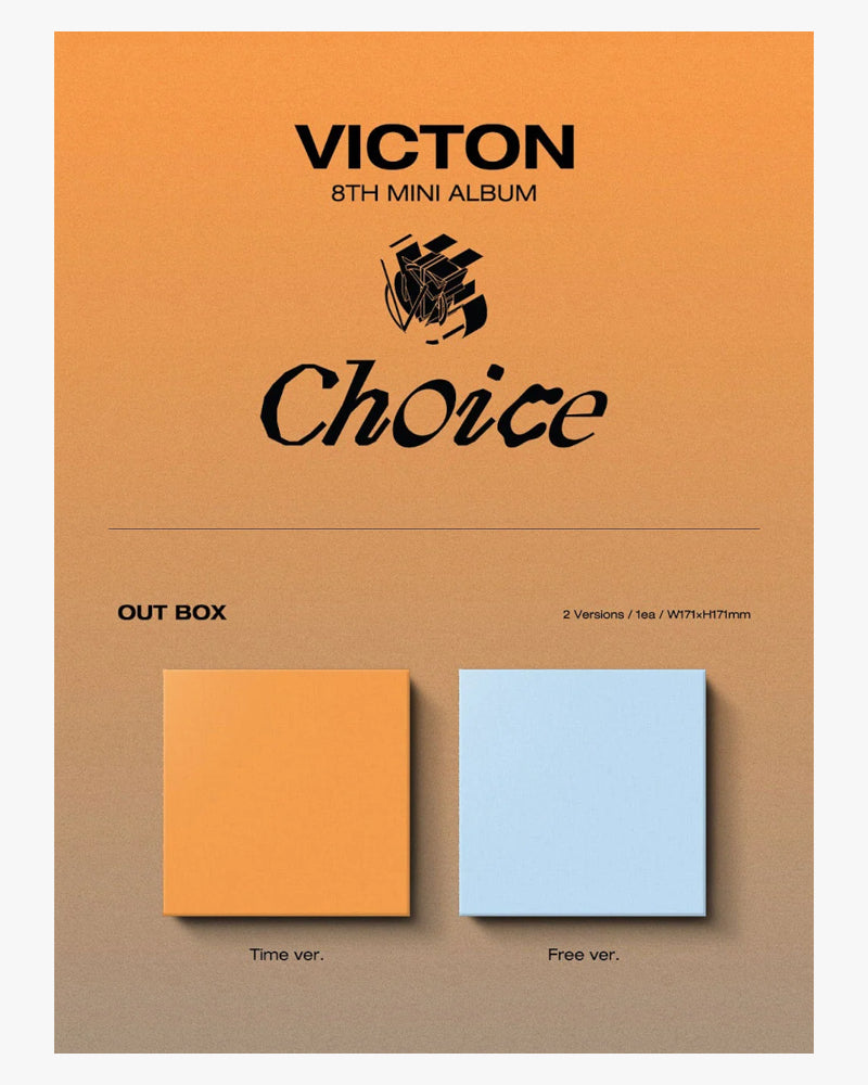 VICTON - CHOICE (8TH Mini Album) (2 VERSIONS)