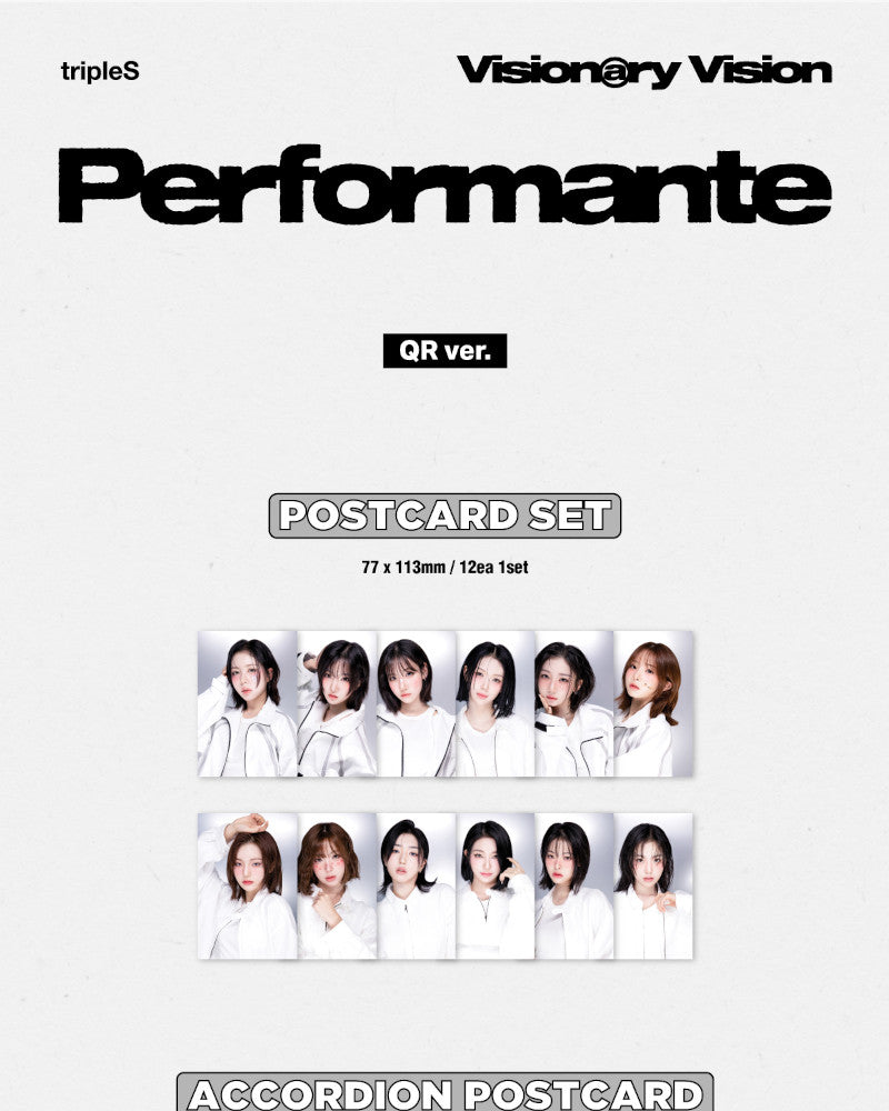 Visionary Vision (tripleS) - 1st Full Album [Performante] (QR Ver.)