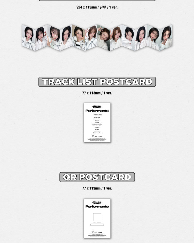 Visionary Vision (tripleS) - 1st Full Album [Performante] (QR Ver.)