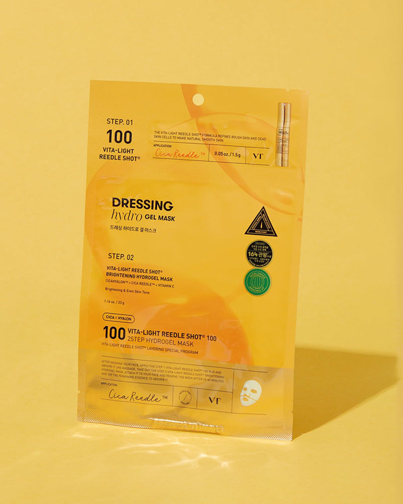 VT Reedle Shot 100 2-Step Hydrogel Mask #Vita-light