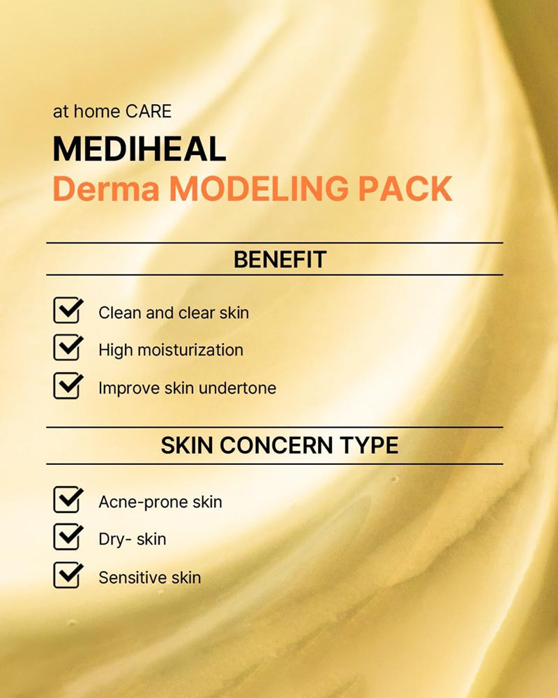 MEDIHEAL Derma Modeling Pack #Vitamin Brightening