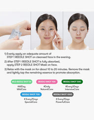 VT Reedle Shot 100 2-Step Hydrogel Mask #Vita-light