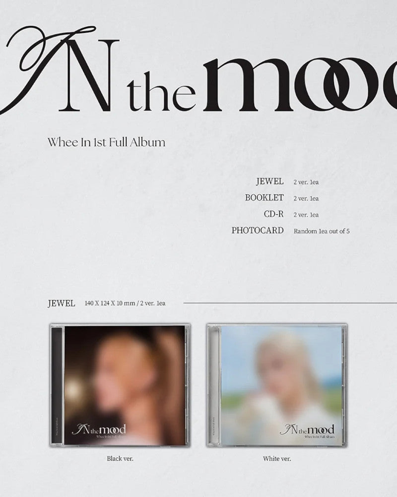 Whee In - 1ST FULL ALBUM [IN the mood] (Jewel Ver.) (2 Versions)