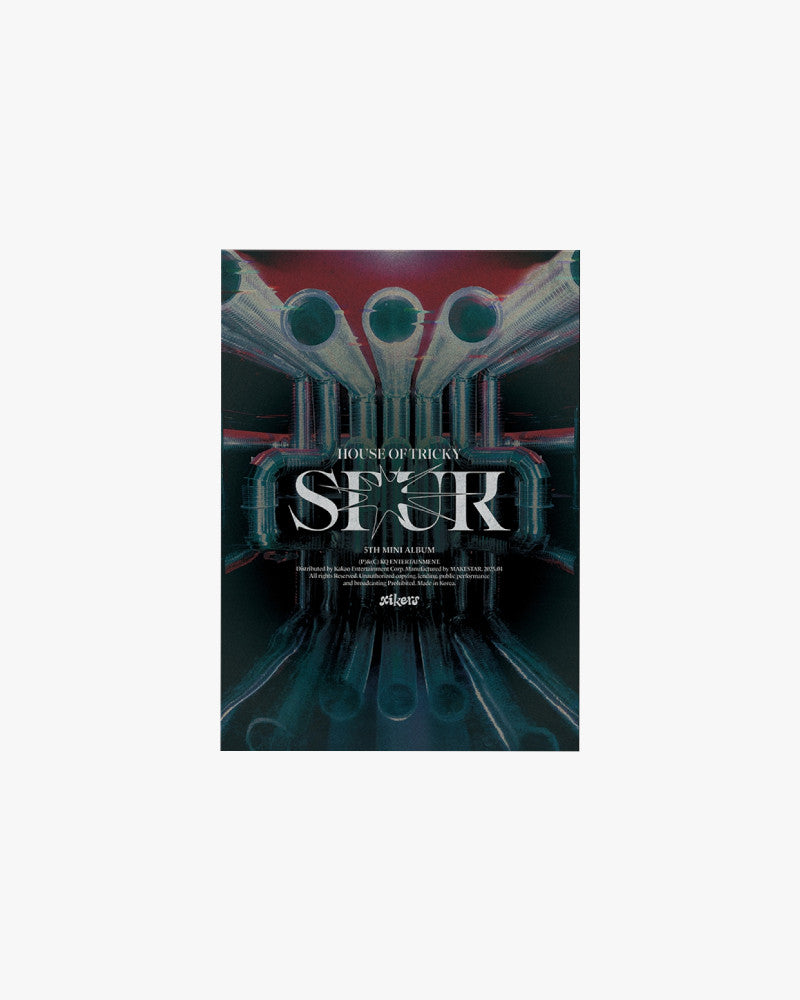 xikers - 5th mini album [HOUSE OF TRICKY : SPUR] (POCAALBUM)