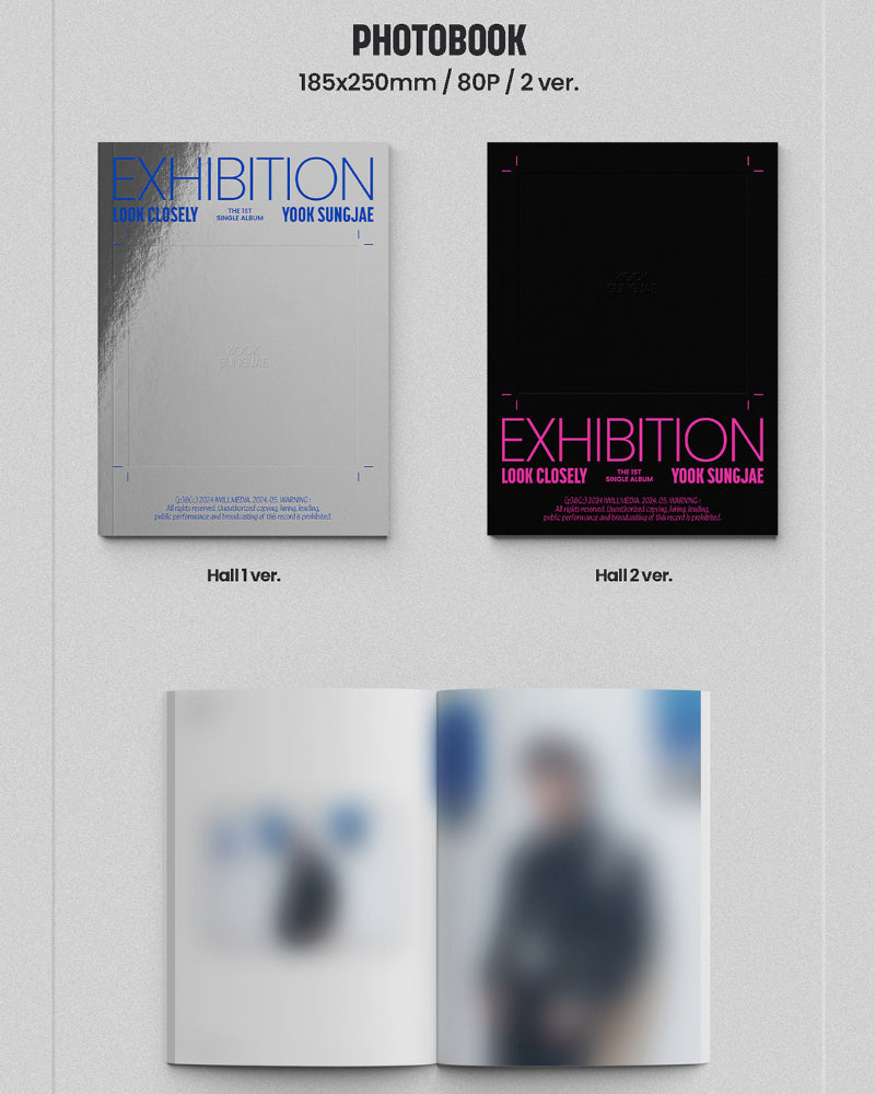 YOOK SUNGJAE (BTOB) - 1ST SINGLE ALBUM [EXHIBITION Look Closely] (2 Versions)