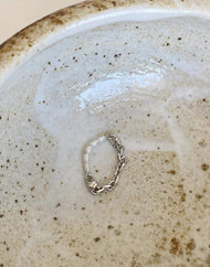 Organic Pearl Chain Ring