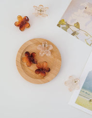 Mini Flower Hair Claw Clip