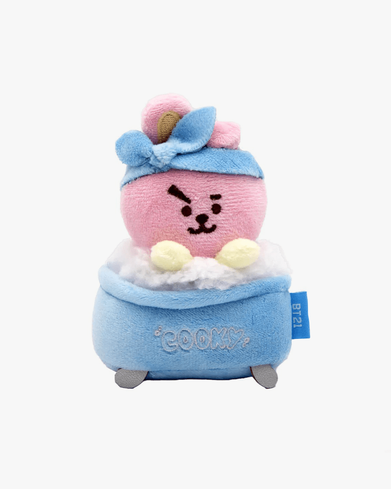 BT21 COOKY Bath Mascot Plush Bag Charm