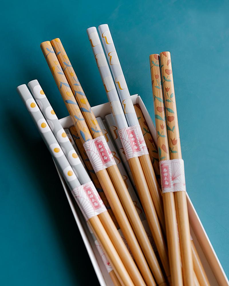 Shop Brunch Date Bamboo Chopsticks