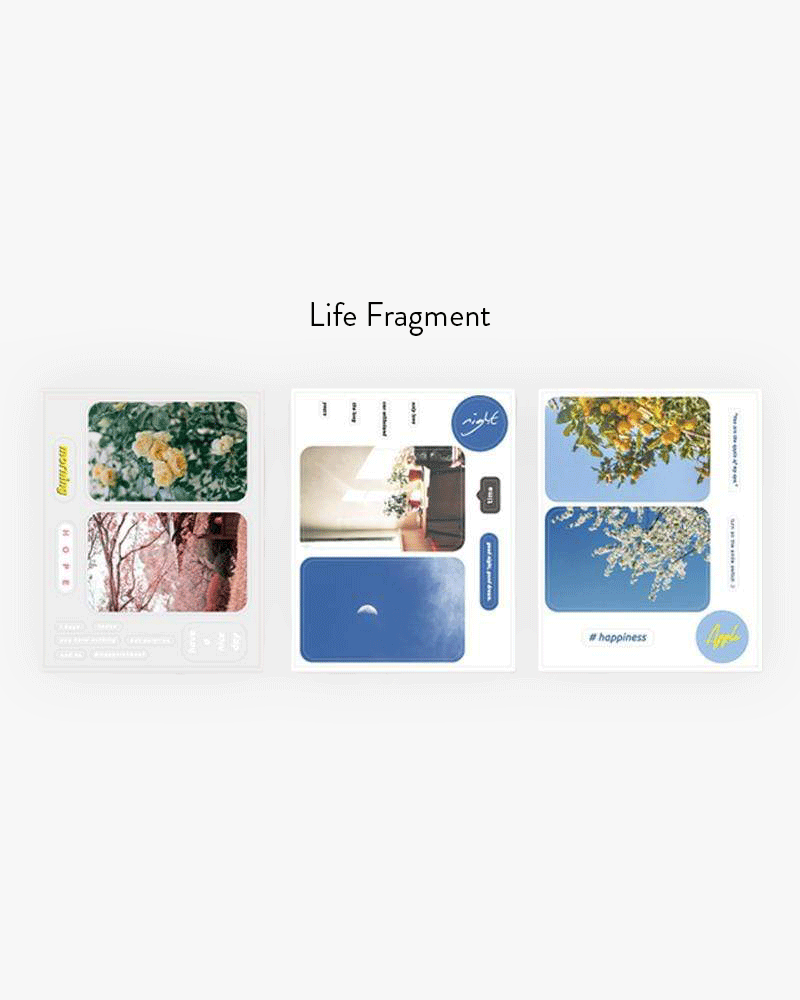 Cardlover Life's Romance PVC Stickers