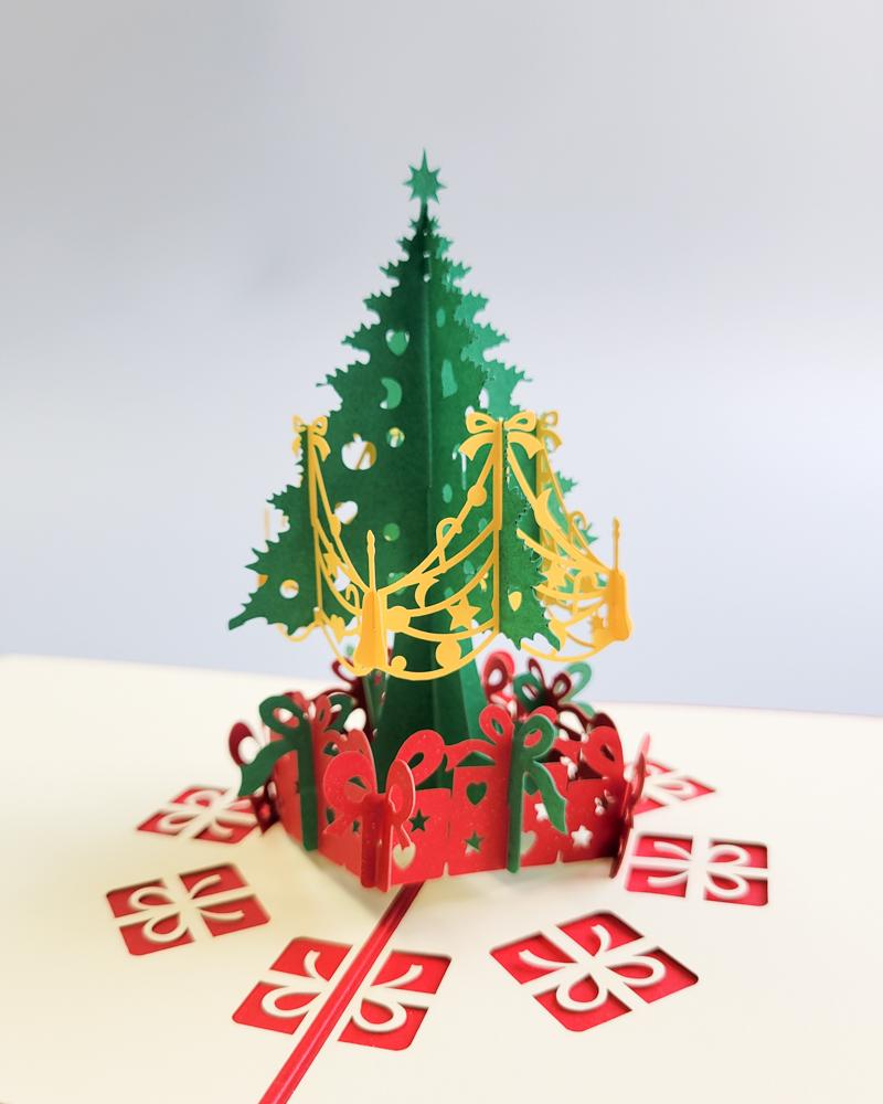 Christmas Morning 3d Pop Up Card – Sukoshi Mart