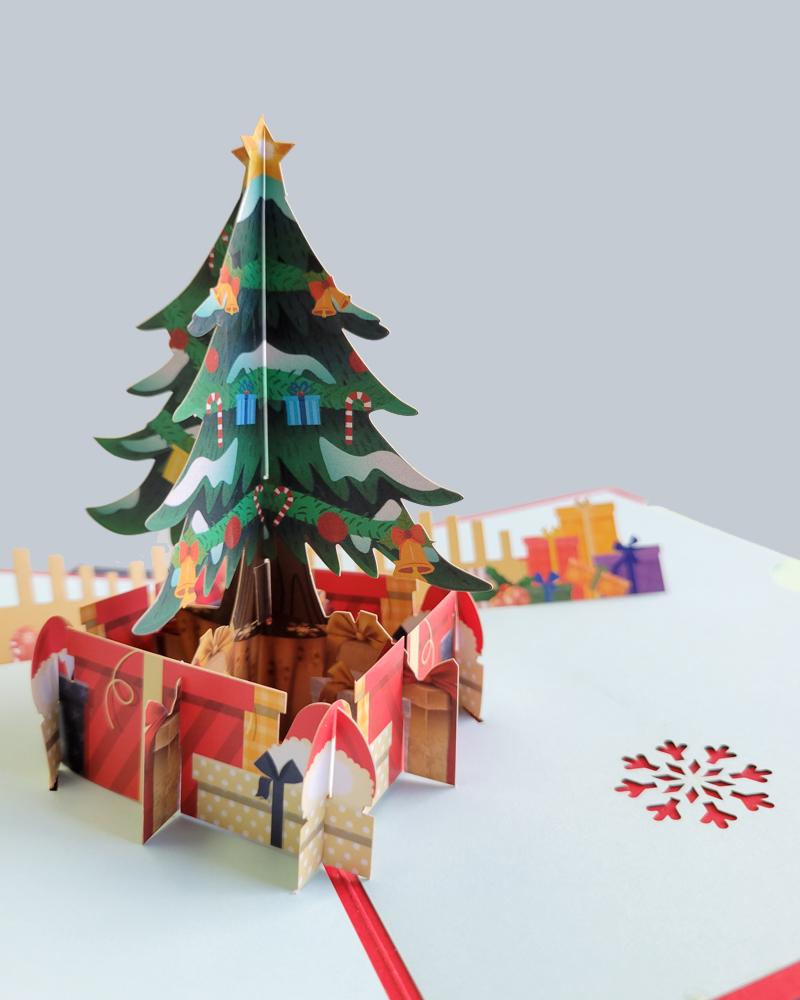 Christmas Outdoors 3D Pop-Up Card