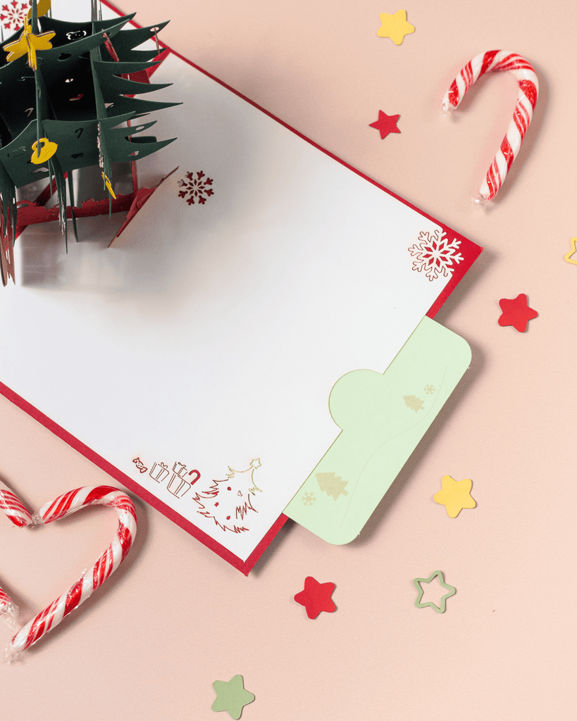 Christmas Tree and Gifts 3D Pop-Up Card