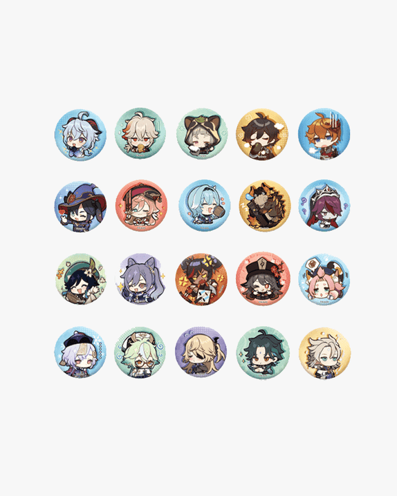 Genshin Impact© Chibi Character Emote Badge