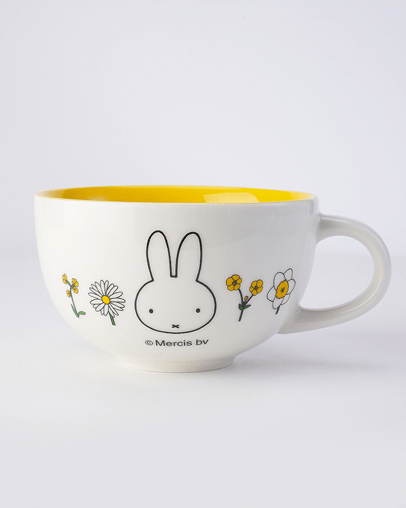 Shop Shop Miffy© Floral Series Ceramic Breakfast Mug