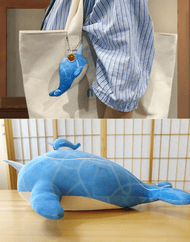 Genshin Impact© Childe Tartaglia Monoceros Caeli Whale Keychain
