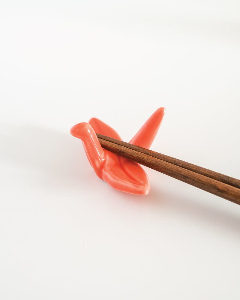 Origami Crane Chopstick Holder