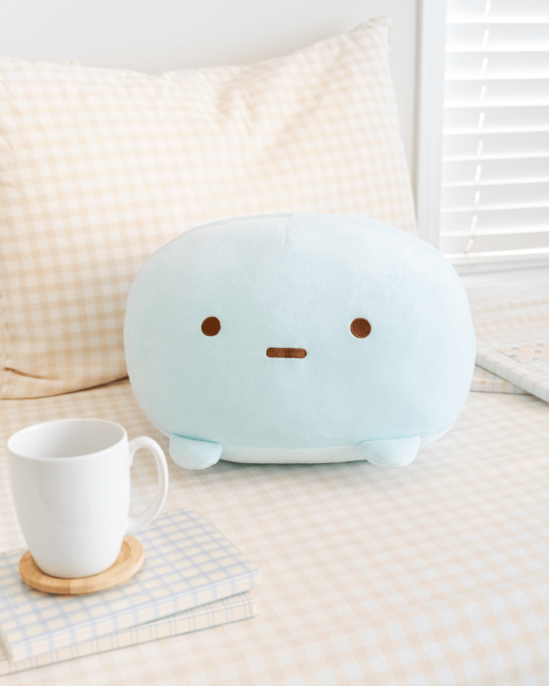 San-X© Sumikko Gurashi Tapioca Blue Mochi Cushion 14