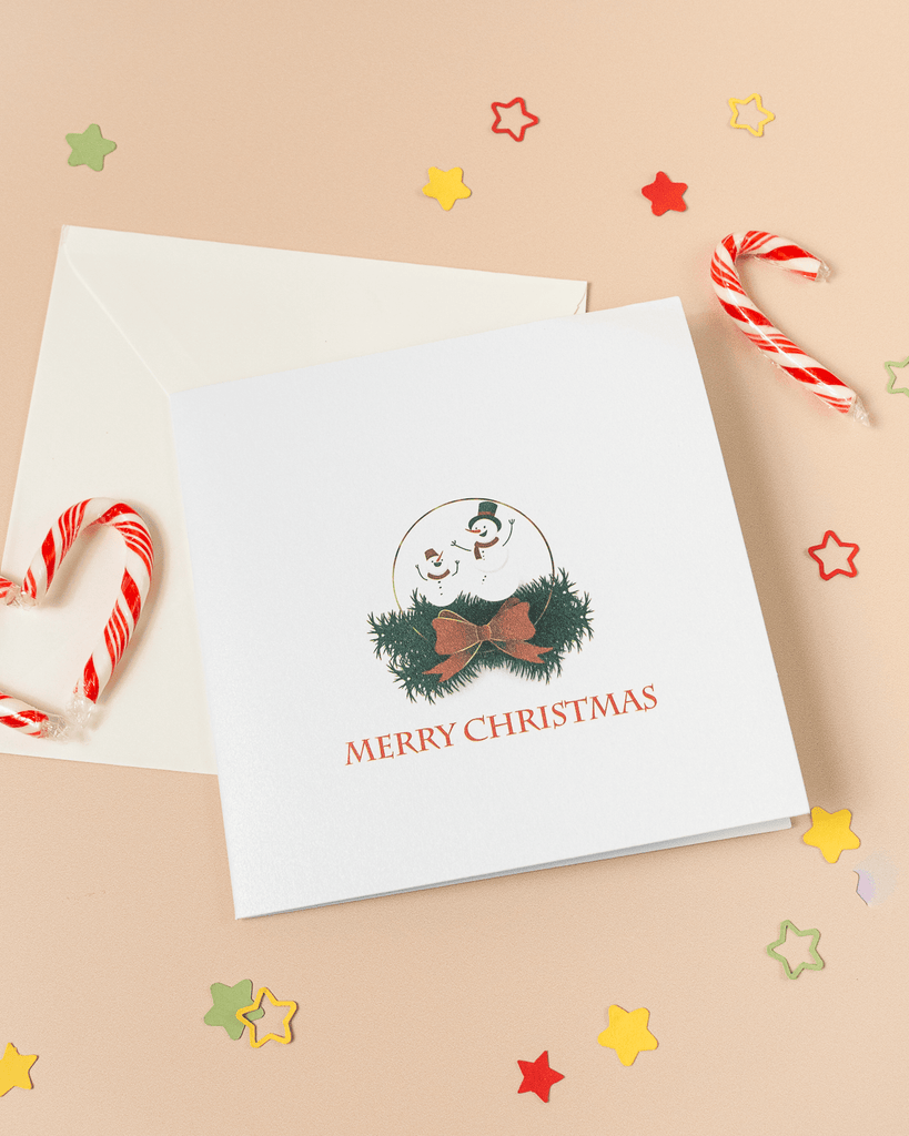 Snowmans 3d Pop Up Card – Sukoshi Mart