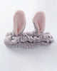 Soft Bunny Ear Headband in Grey