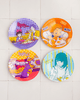 Studio Ghibli© Vintage Mini Glass Plate: Howl's Moving Castle (Nom Nom)