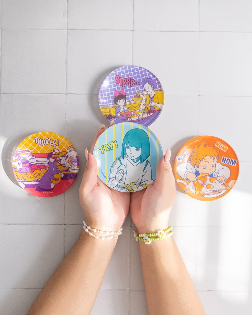 Studio Ghibli© Vintage Mini Glass Plate: Spirited Away (Try!)