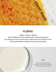 Masque en tissu au pH acide doux Abib #Honey Fit