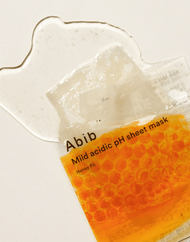 Masque en tissu au pH acide doux Abib #Honey Fit