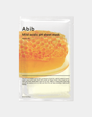 Masque en tissu au pH acide doux Abib #Honey Fit
