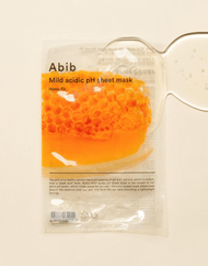 Masque en tissu au pH acide doux Abib #Honey Fit