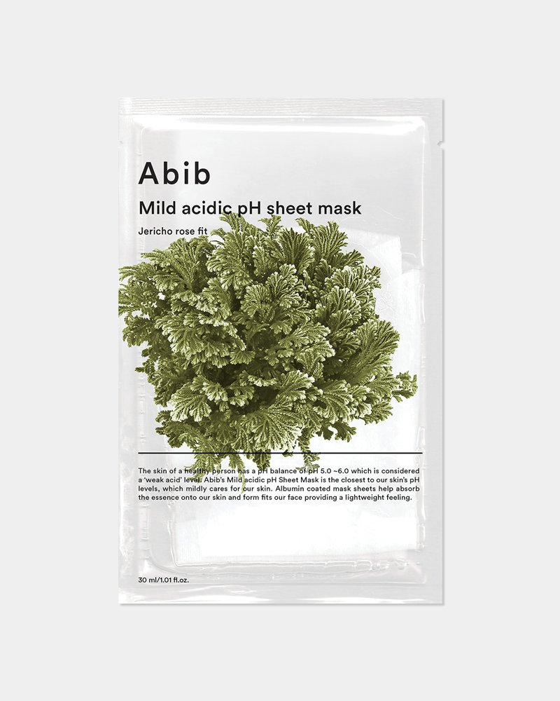 Abib Mild Acidic pH Sheet Mask #Jericho Rose Fit