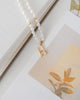 Alphabet Pearl Necklace