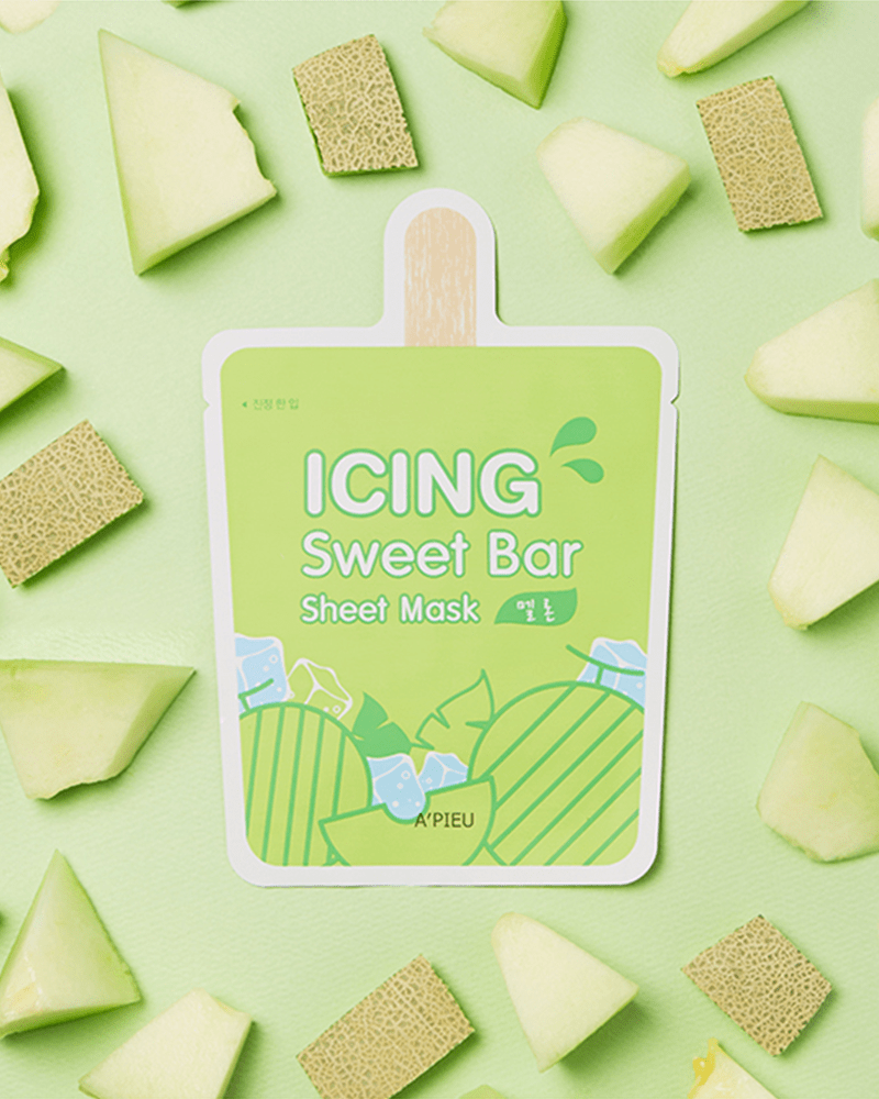 A'PIEU Icing Sweet Bar on green background