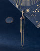 Asymmetrical Floating Twinkle Dangles