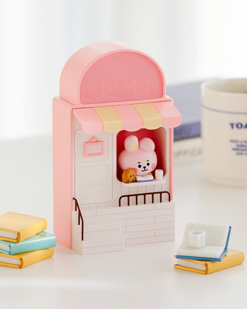 BT21© COOKY BABY MY LITTLE BUDDY LED Digital Cafe Clock