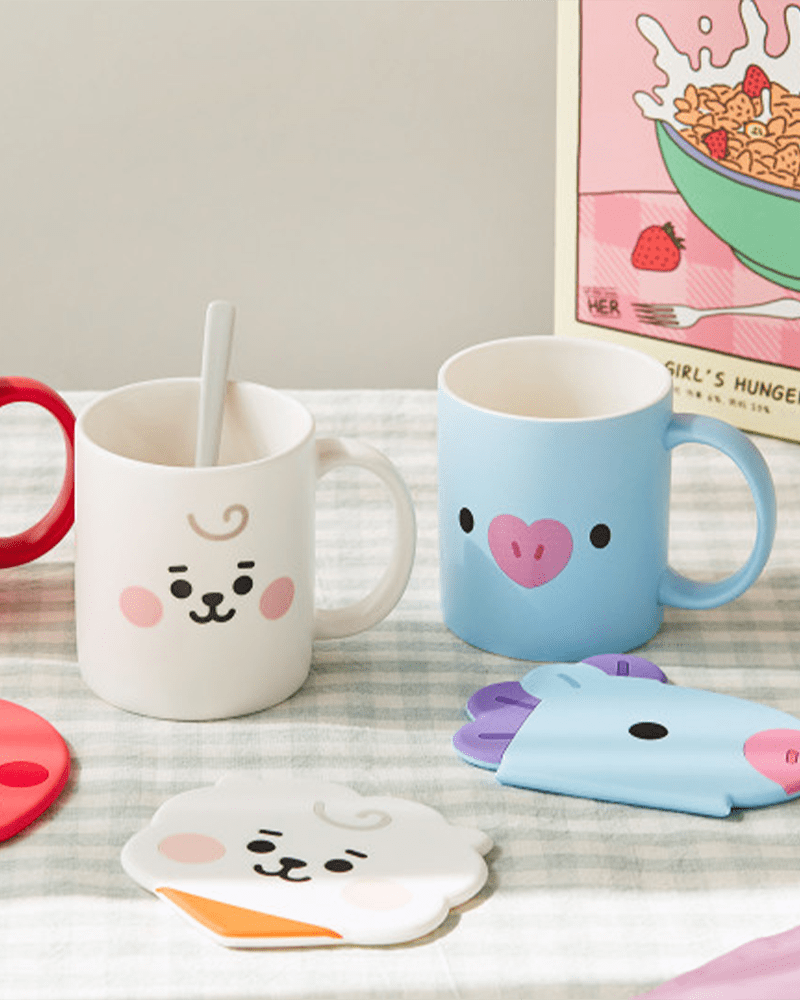 BT21 MANG BABY Silicone Coaster