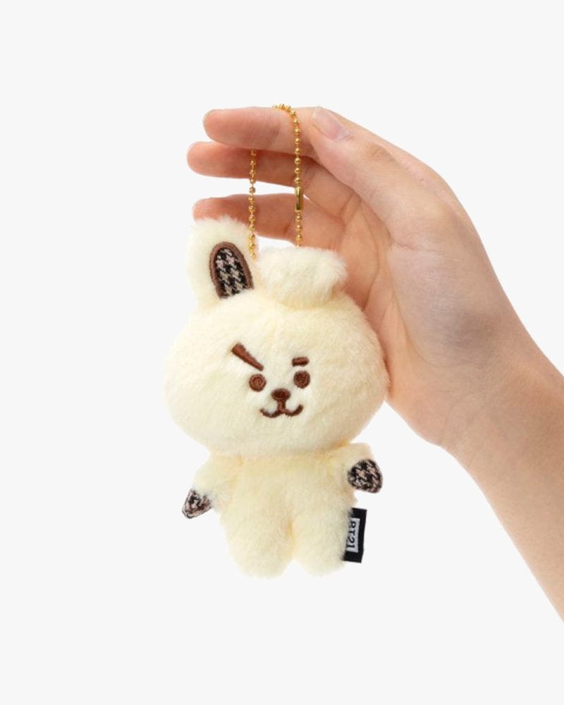 BT21© COOKY Glen Check Plush Bag Charm