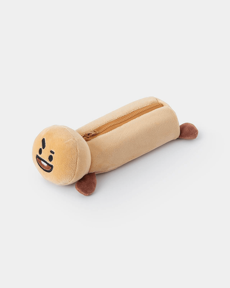 BT21 SHOOKY Lying Plush Pencil Case