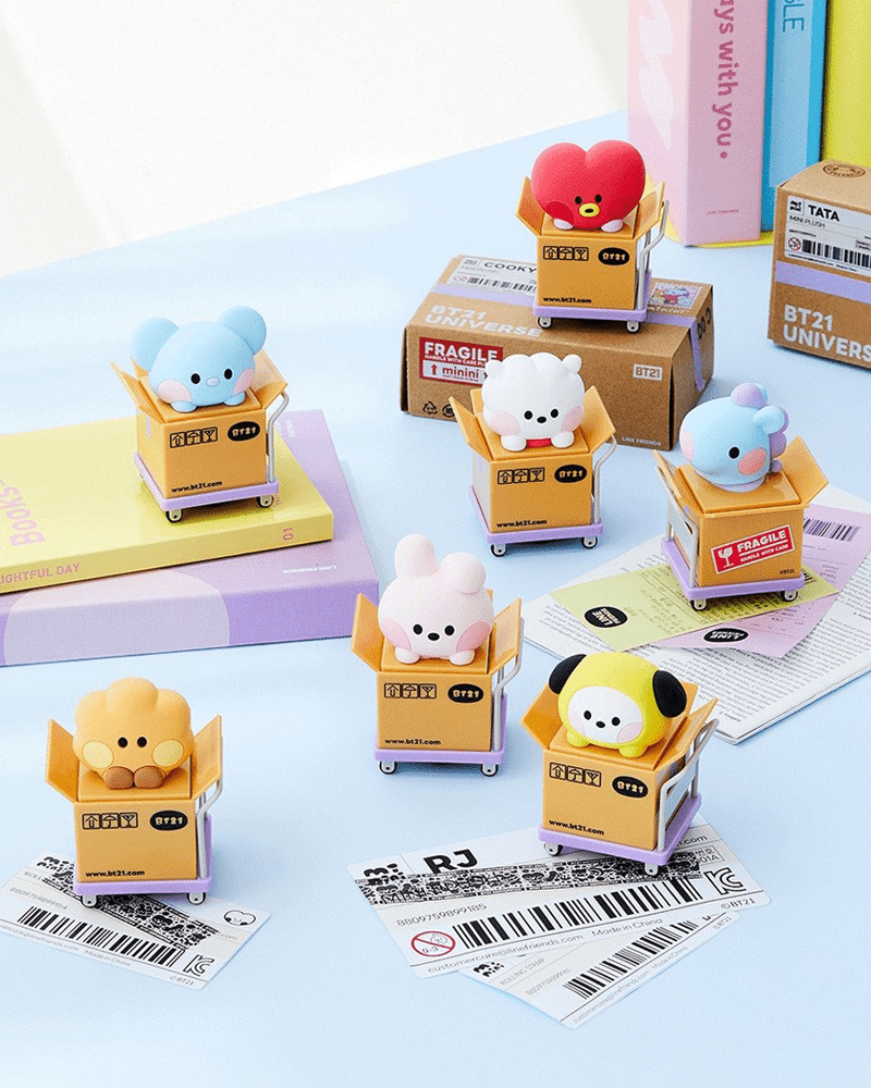 BT21 CHIMMY minini Privacy Rolling Stamp