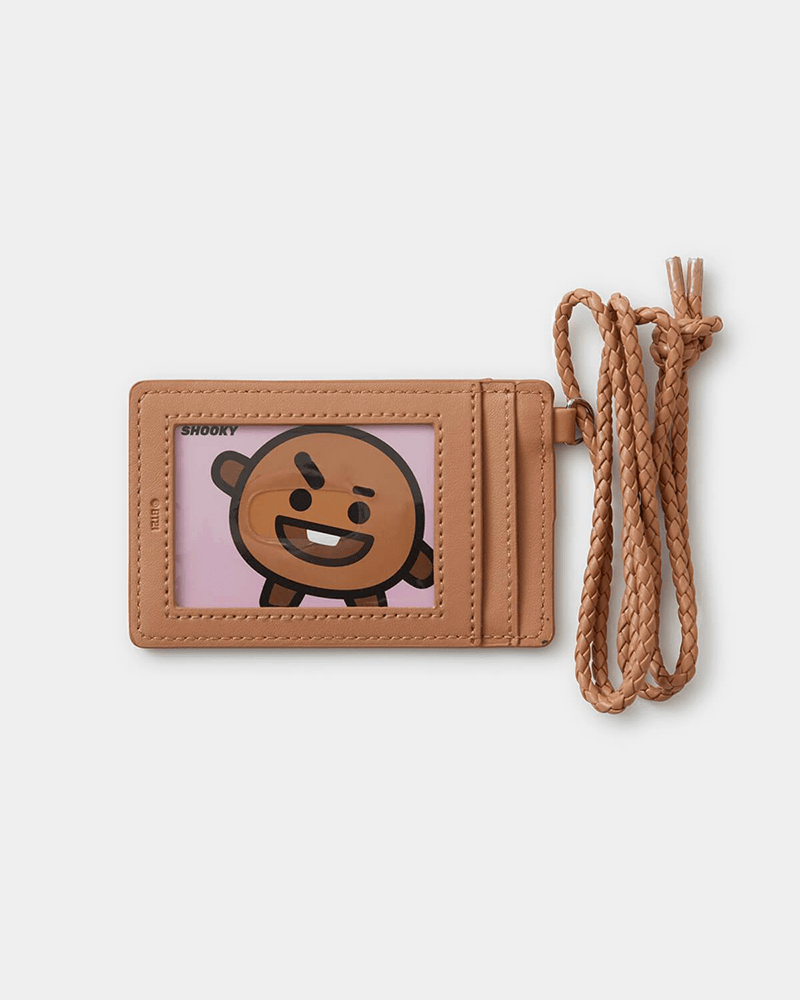 BT21 SHOOKY Strap Card Case