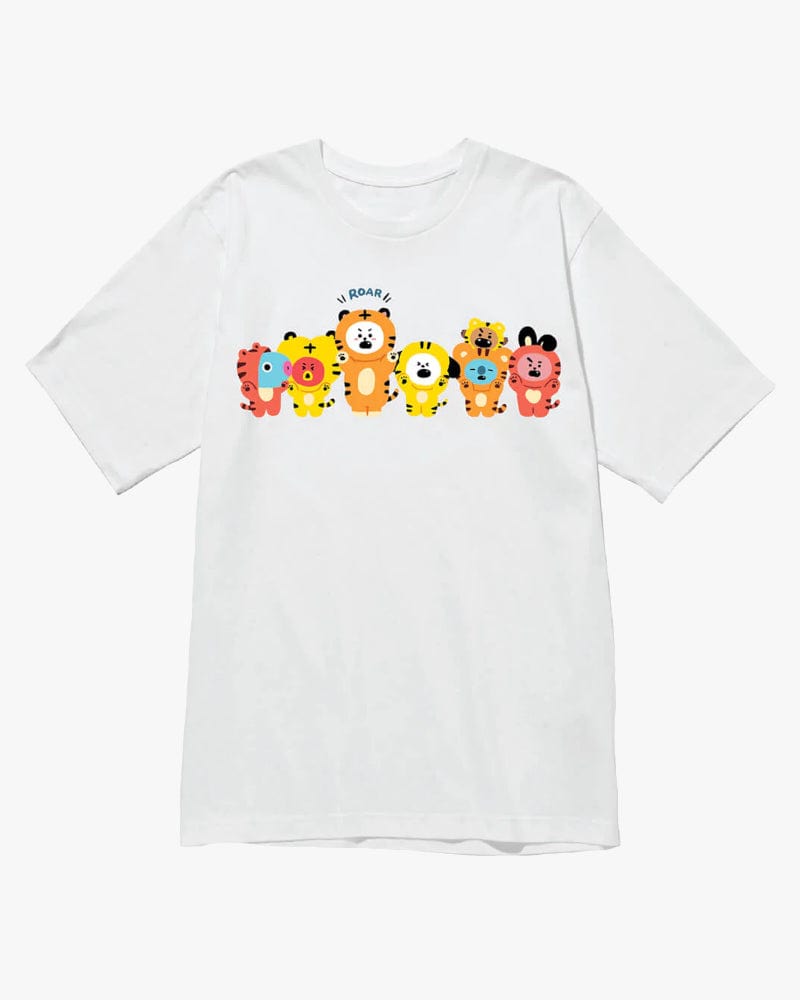 BT21 Tiger T-Shirt - White