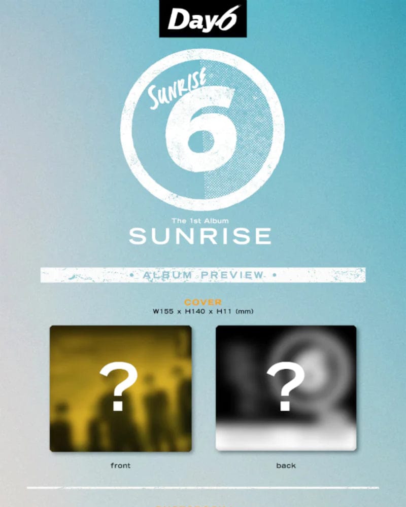 DAY6 - 1st Album [SUNRISE]