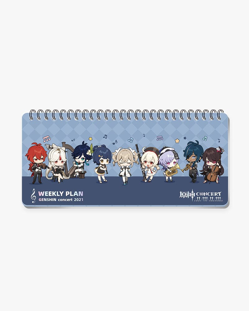 GENSHIN IMPACT© Symphony into Dream Series Weekly Planner