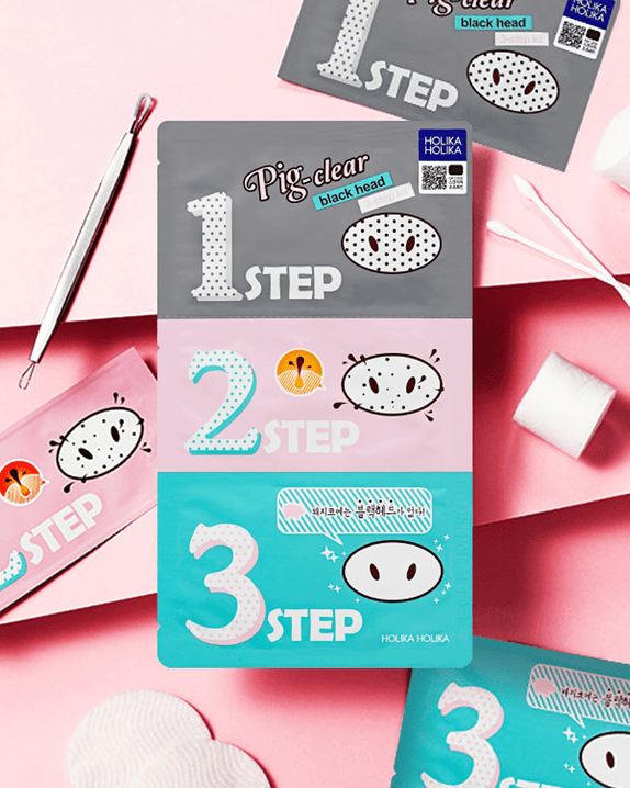 Holika Holika Pig Nose Clear Blackhead 3-Step Kit