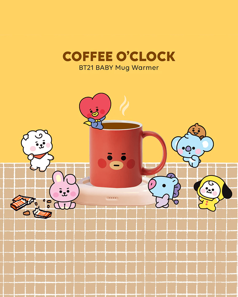 BT21 CHIMMY BABY Mug Warmer