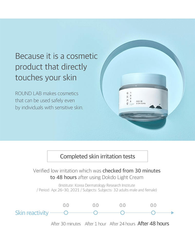 ROUND LAB 1025 Dokdo Light Cream